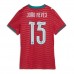 Portugalsko Joao Neves #15 Dámské Domácí Dres MS 2026 Krátkým Rukávem Portugalsko Joao Neves #15 Dámské Domácí Dres MS 2026 Krátkým Rukávem